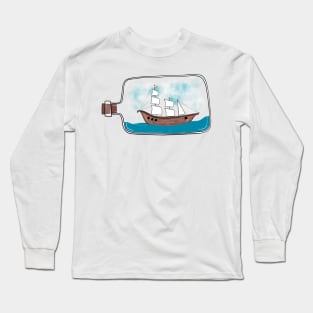 Ship in a bottle Long Sleeve T-Shirt